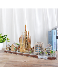 Puzle 3D Cityline Barcelona 2