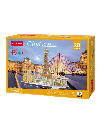 Puzle 3D Cityline Paris