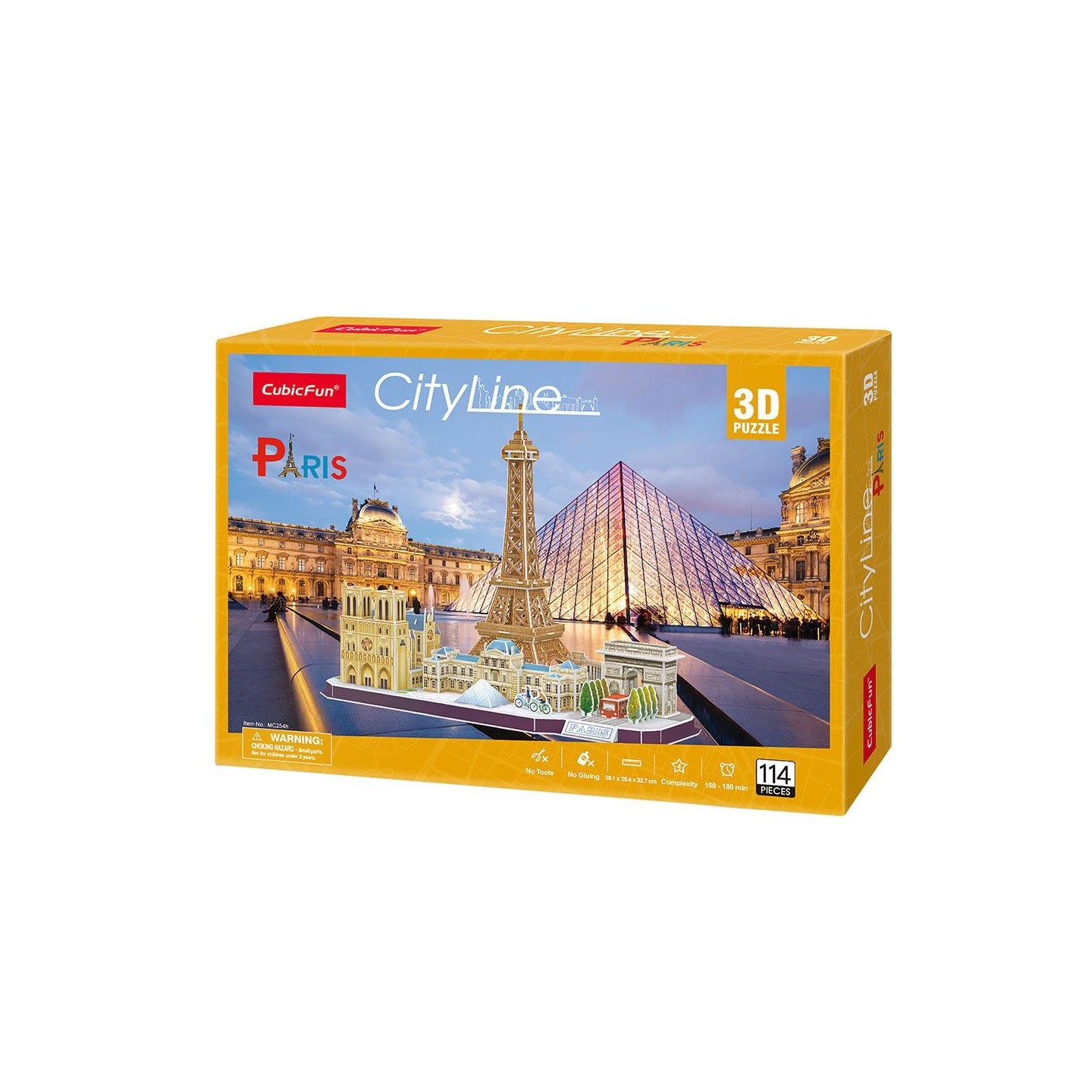 Puzle 3D Cityline Paris