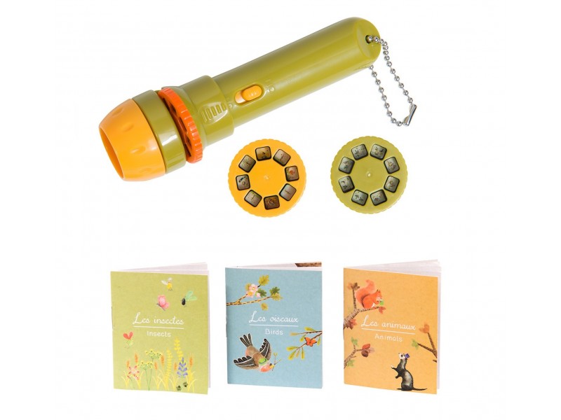 Linterna Proyector Historias del Jardin
