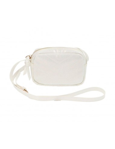 Bolso Infantil Glitter White Pearl