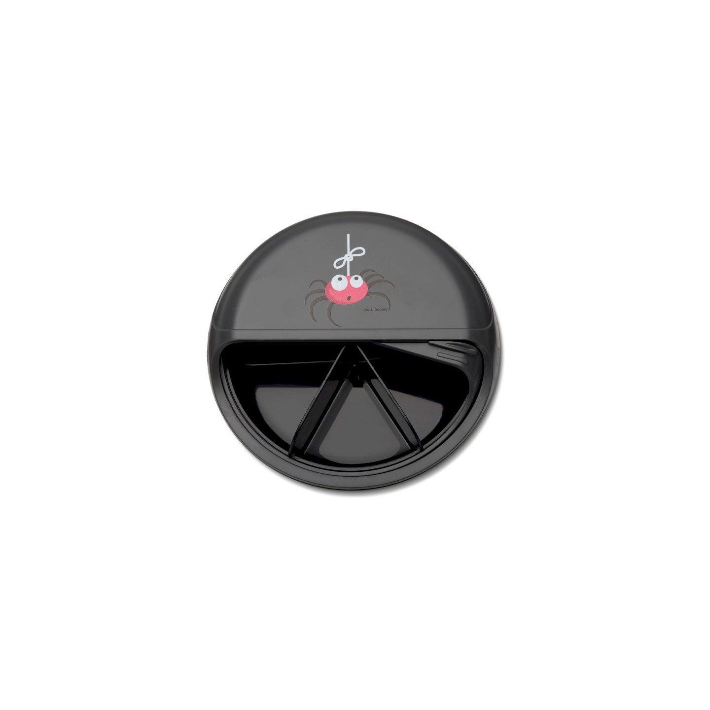 Caja de Almuerzo SnackDisc Araña Gris