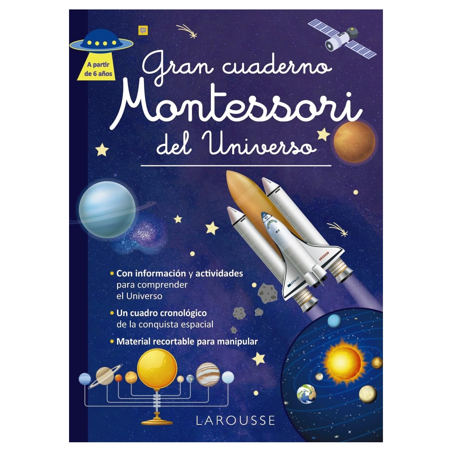 Gran cuaderno Montessori del Universo