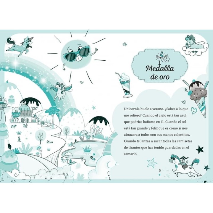 Unicornia 9 - Una piscina arcoíris