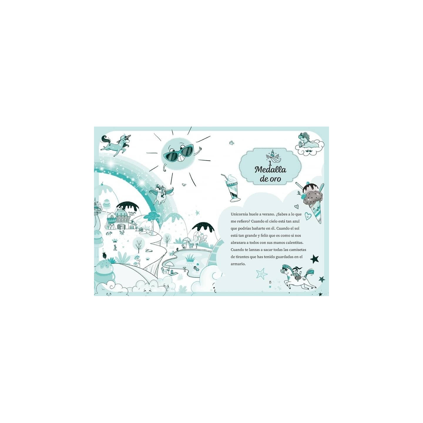 Unicornia 9 - Una piscina arcoíris
