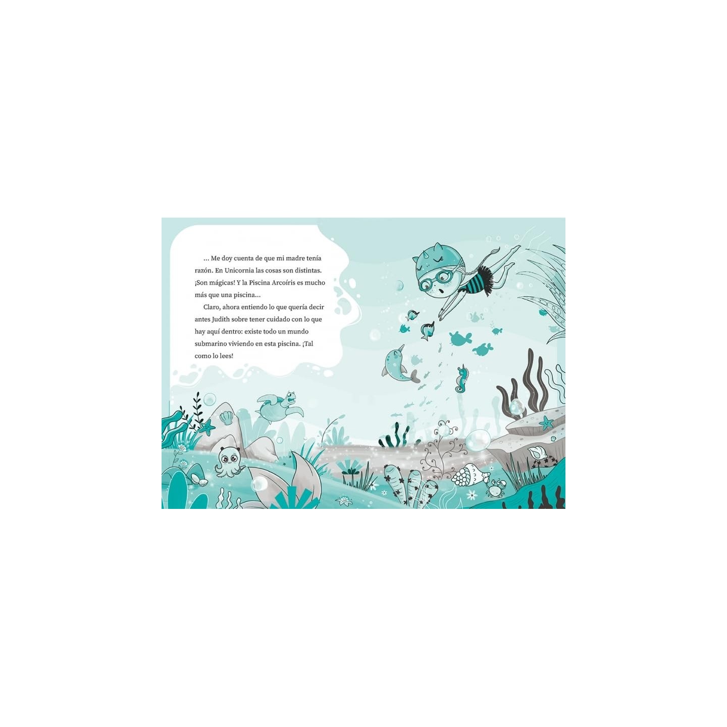 Unicornia 9 - Una piscina arcoíris