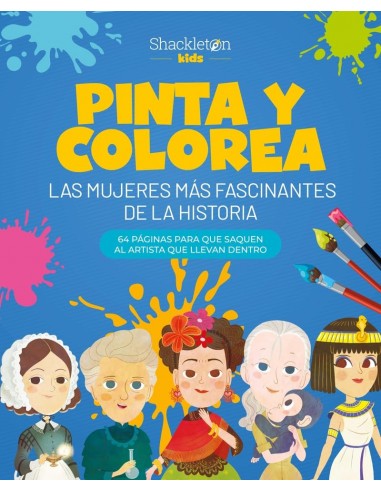 Pinta y Colorea - Las mujeres mas...