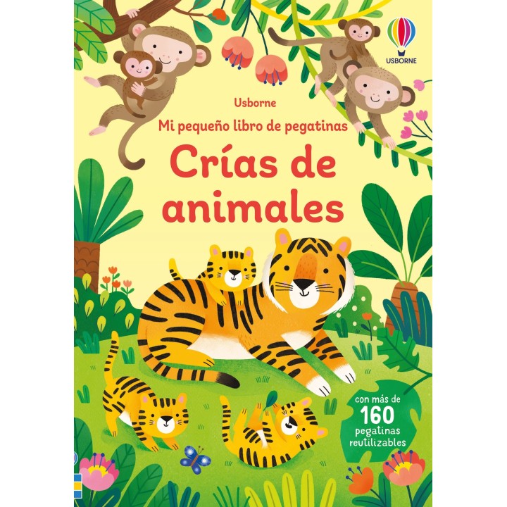 Mi pequeño libro de pegatinas - Crías de animales