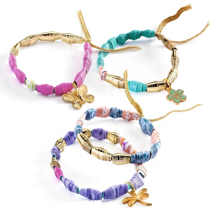 DIY Pulseras Elegantes y doradas