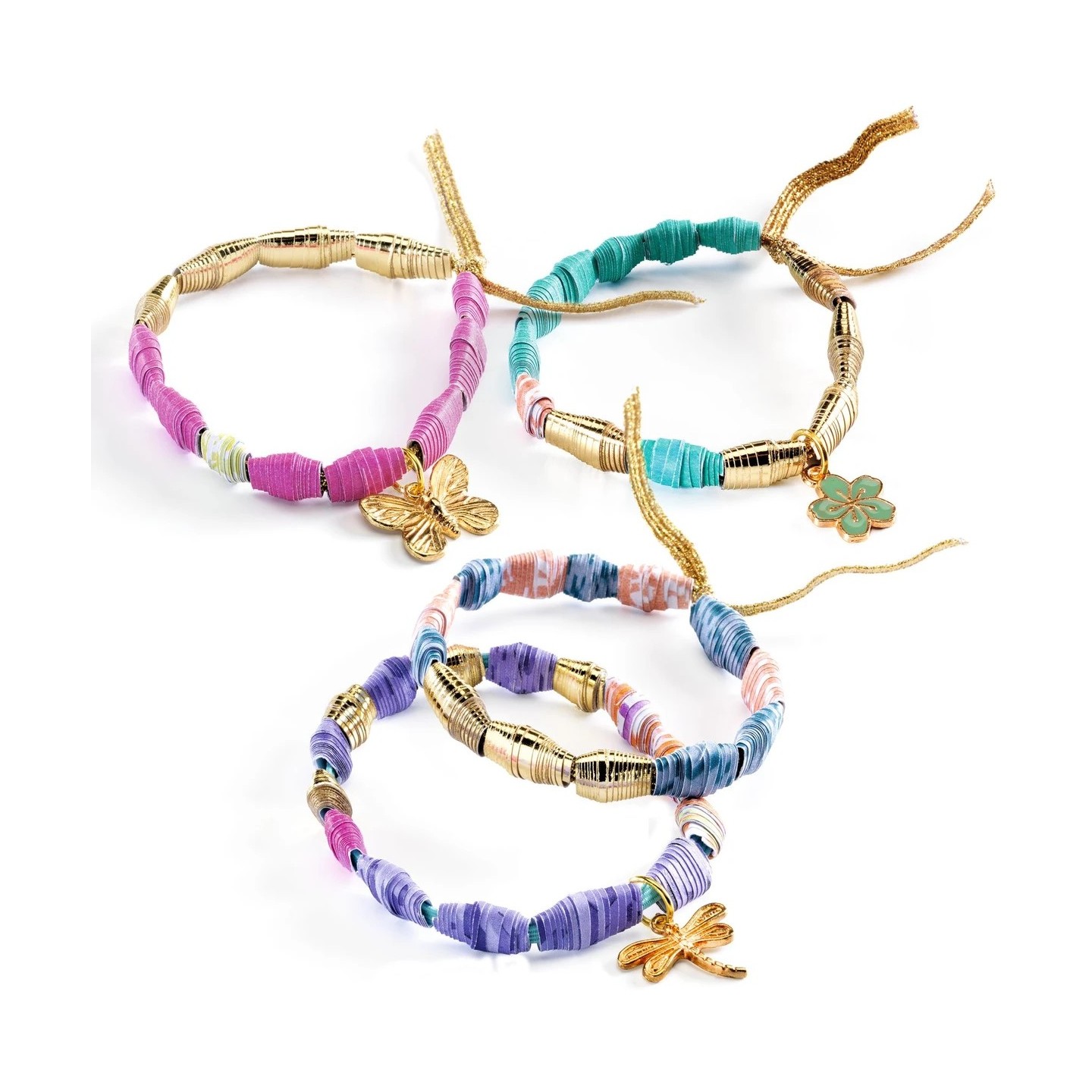 DIY Pulseras Elegantes y doradas