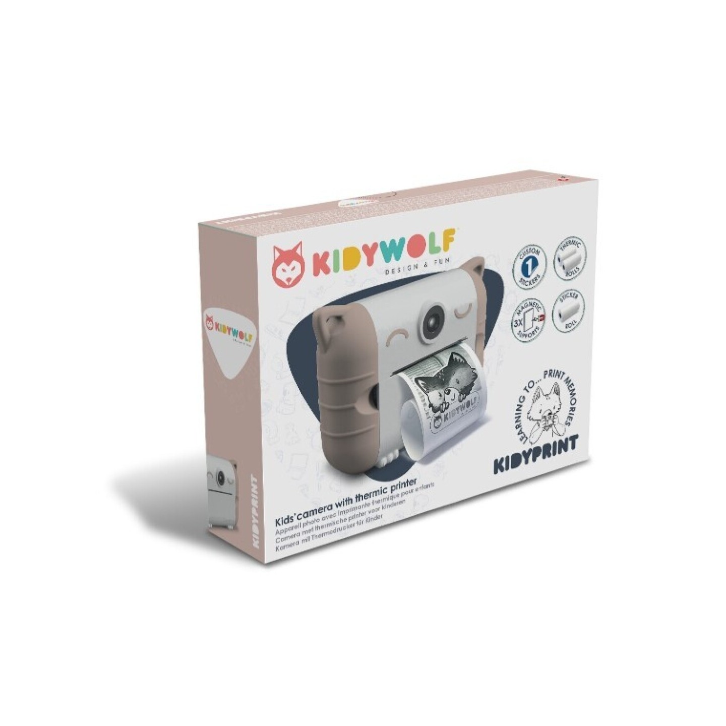 Kidyprint Cámara Instantánea Melocotón