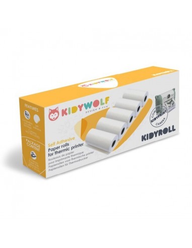 Papel Térmico Kidyprint (5 Rollos)