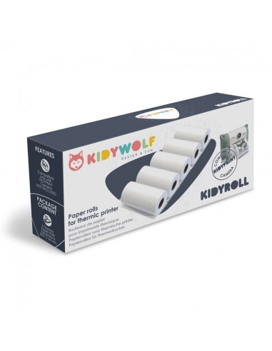 Papel Adhesivo Kidyprint (5 Rollos)