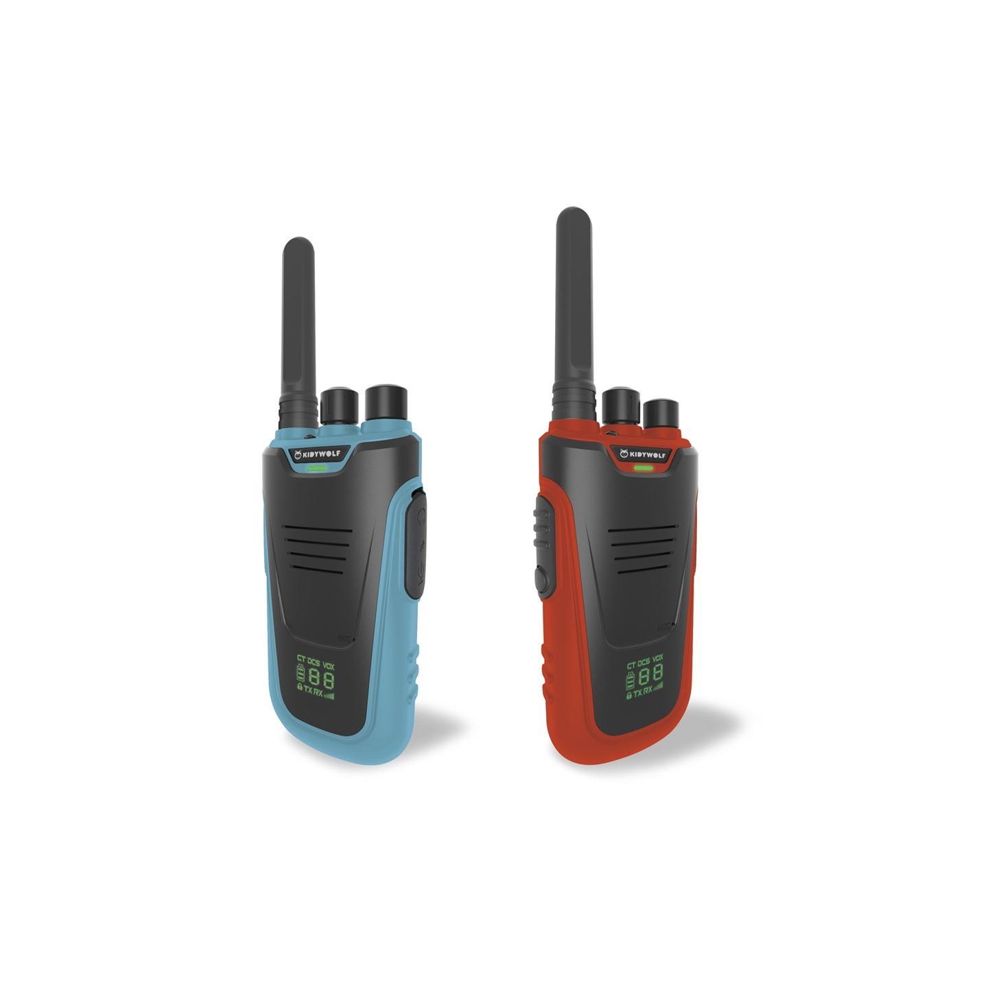 Kidytalk Walkie Talkies Azul/Rojo