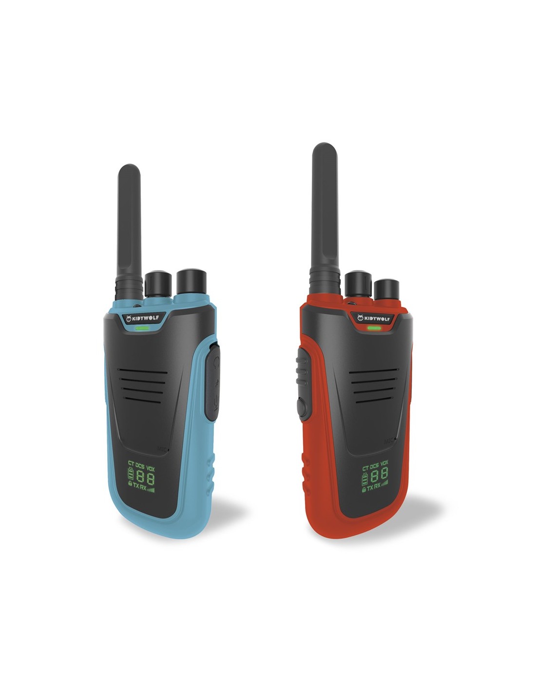 Kidytalk Walkie Talkies Azul/Rojo