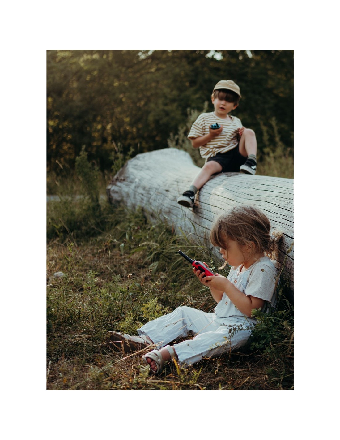 Kidytalk Walkie Talkies Azul/Rojo