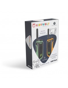 Kidytalk Walkie Talkies Verde/Naranja
