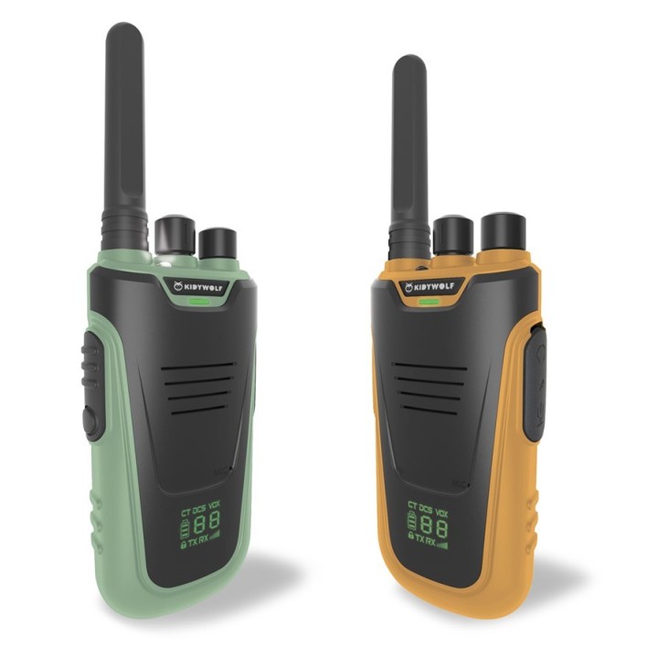 Kidytalk Walkie Talkies Verde/Naranja