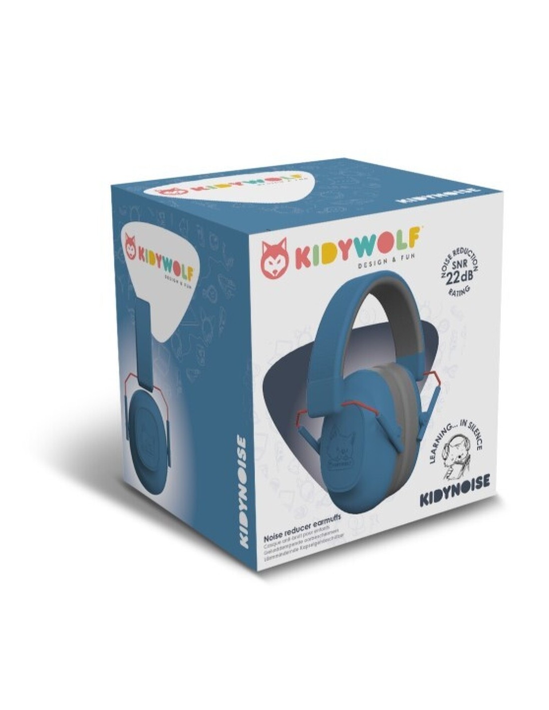 Kidynoise Protector Auditivo Azul