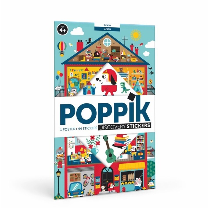 Gran Póster de Pegatinas - En Casa