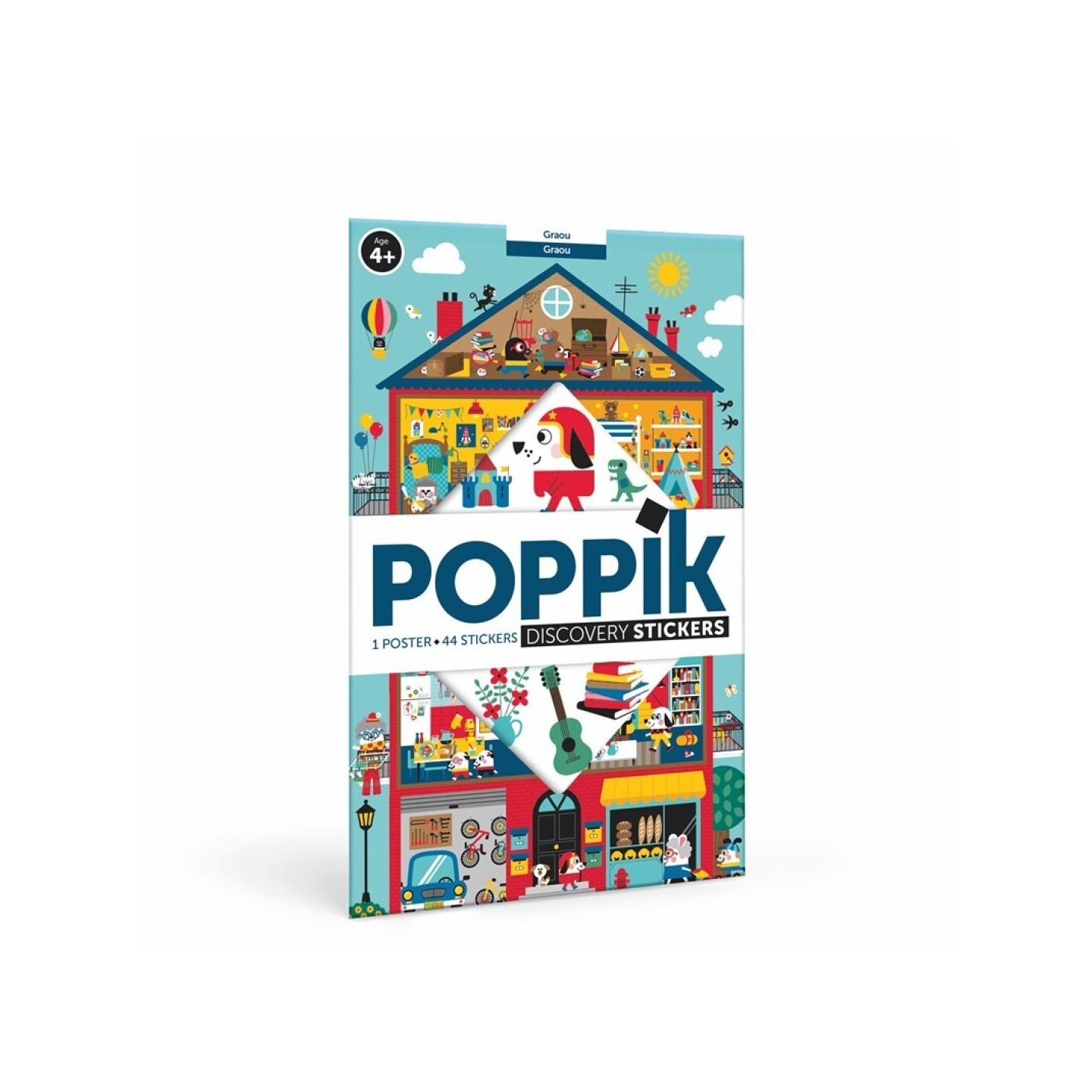 Gran Póster de Pegatinas - En Casa