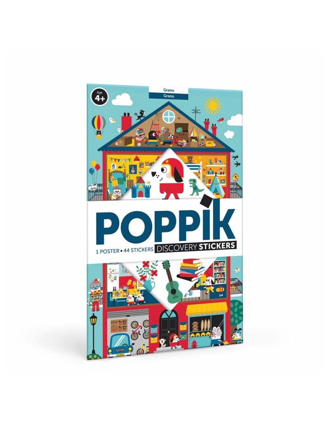 Gran Póster de Pegatinas - En Casa