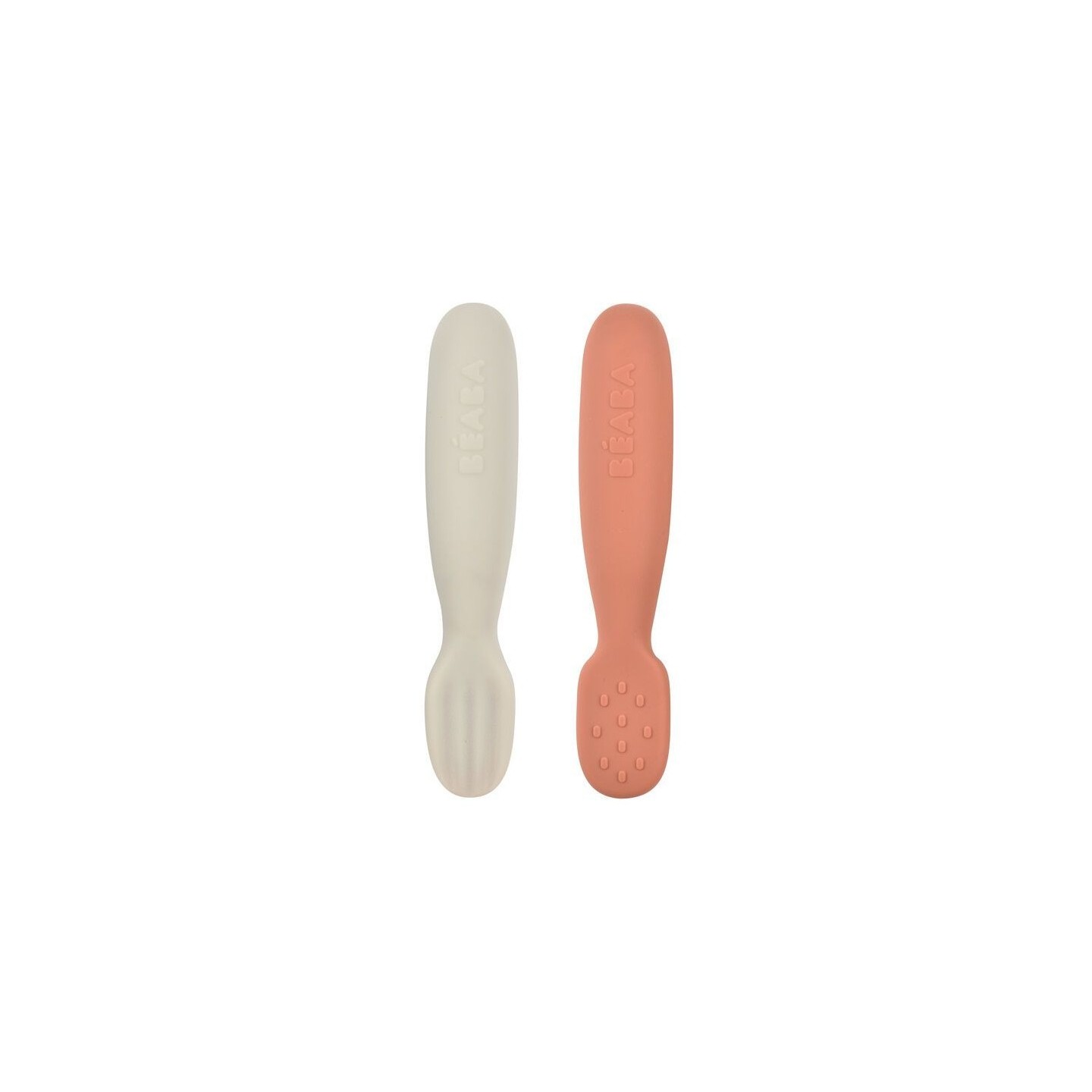Set 2 Precucharas Silicona Terracota/Gris