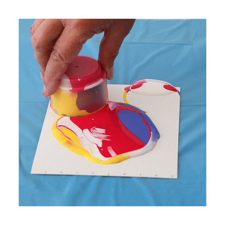 5 Colores de 100ml para Técnica de Vertido