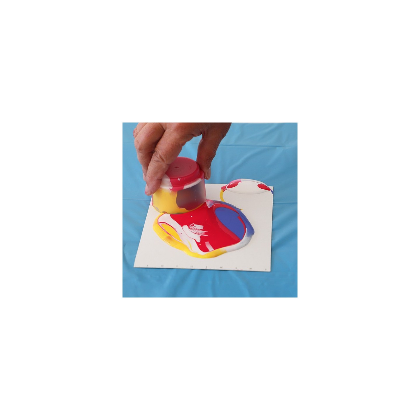 5 Colores de 100ml para Técnica de Vertido