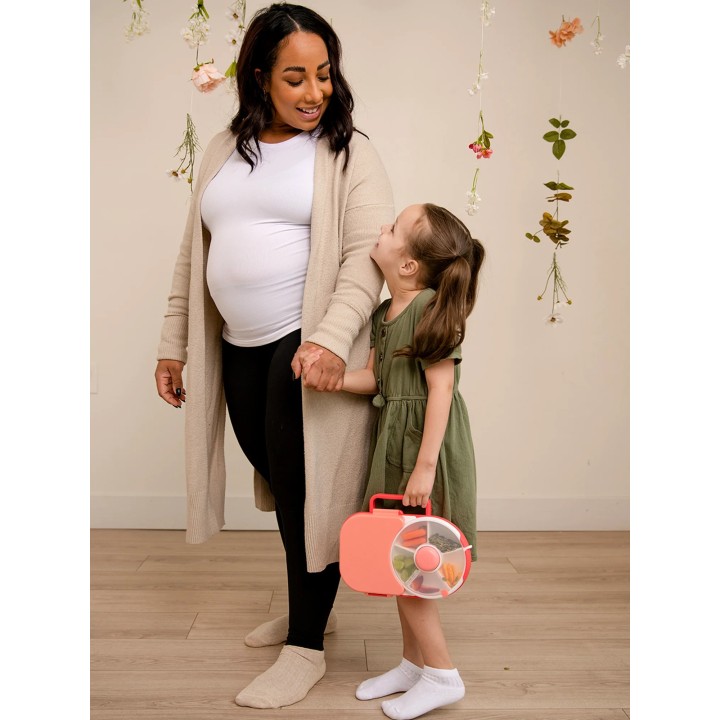 GoBe Kids Caja de Almuerzo con Spinner Rosa