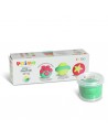 Plastilina 3 x 100gr Pastel