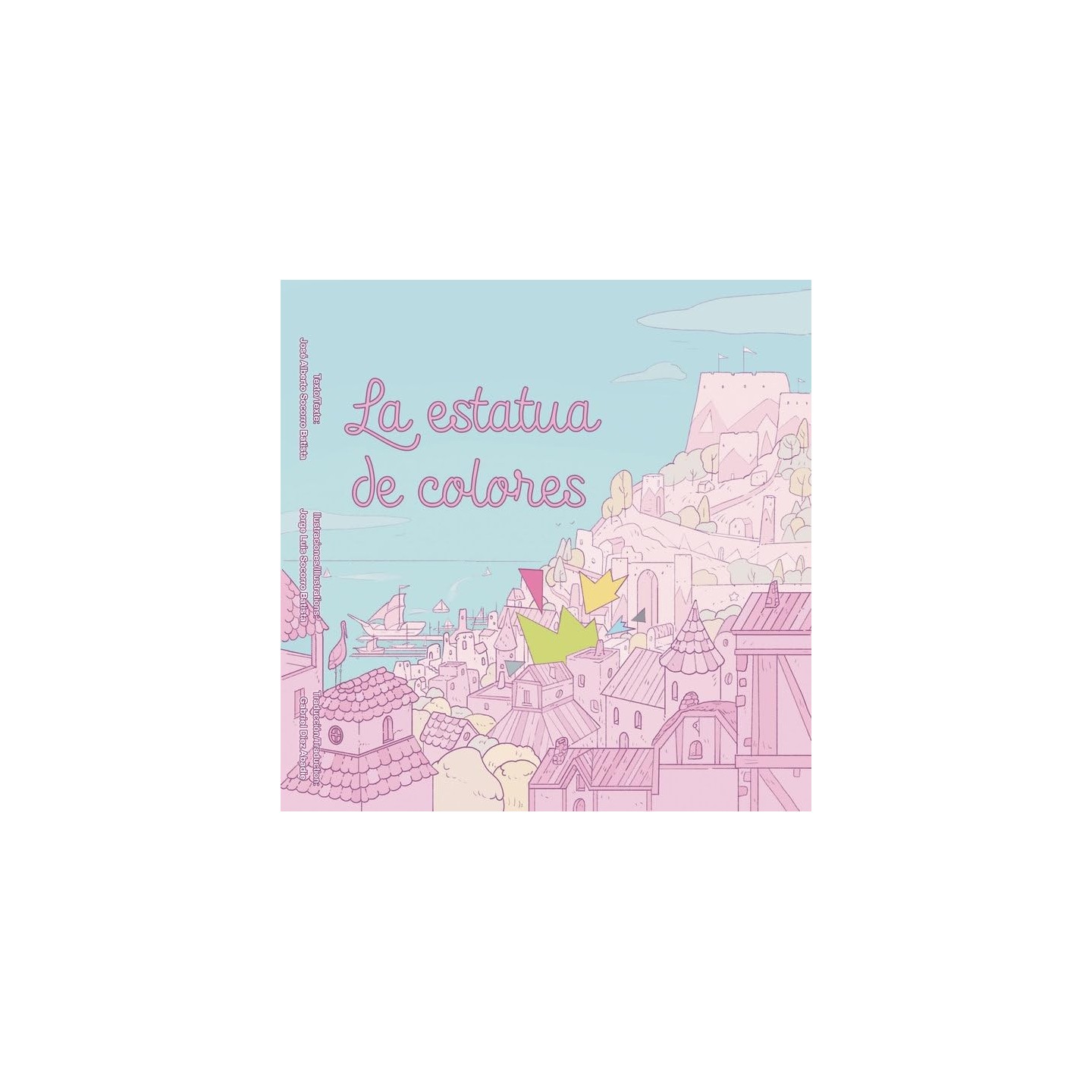 La estatua de colores