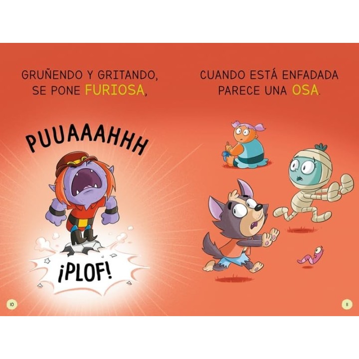 Escuela de Monstruos. 15 Cuidado cuando me enfado