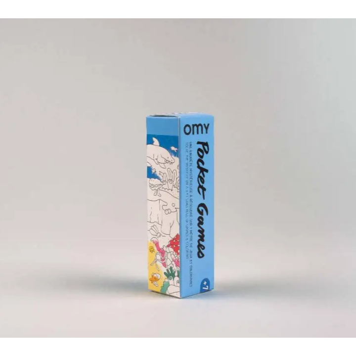 Set Bolsillo Colorear + 8 Pinturas Ocean