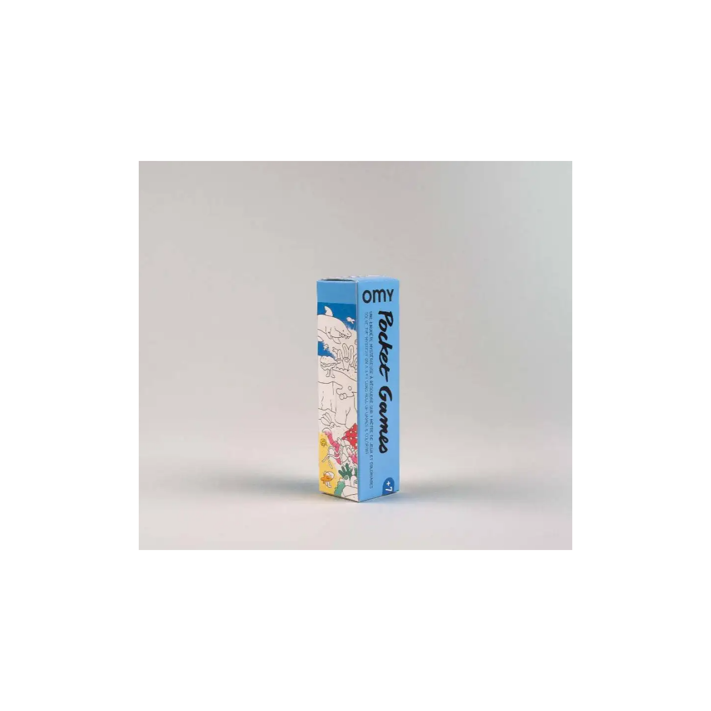 Set Bolsillo Colorear + 8 Pinturas Ocean