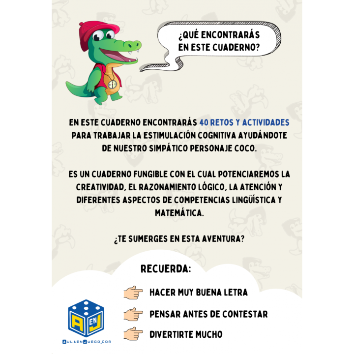 Cuaderno de Estimulacion Cognitiva 6-8 Años