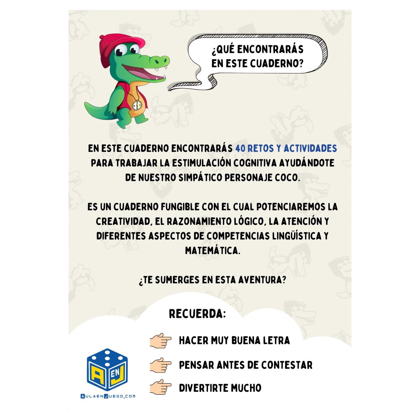 Cuaderno de Estimulacion Cognitiva 6-8 Años