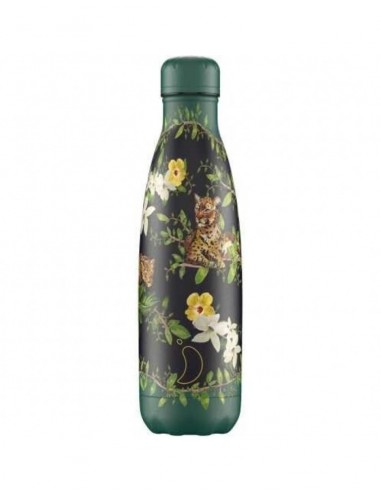 Botella Chillys 500ml Flowering Leopard