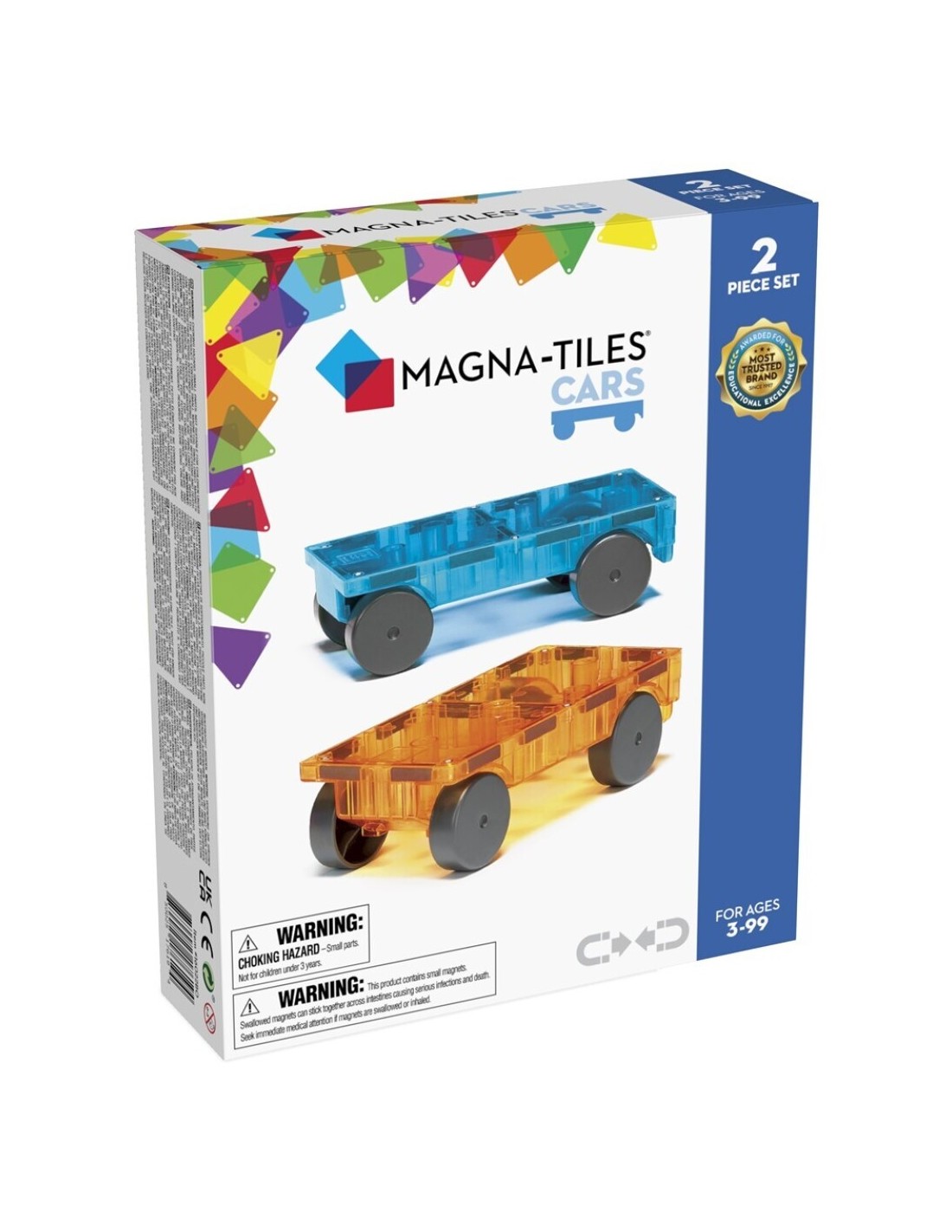 MAGNA-T 2 Bases de Vehículos Azul/Naranja