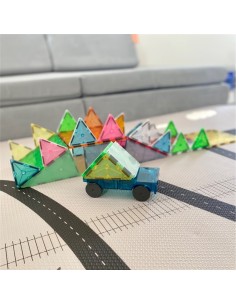 MAGNA-TILES Grand Prix Set 50 Piezas 2