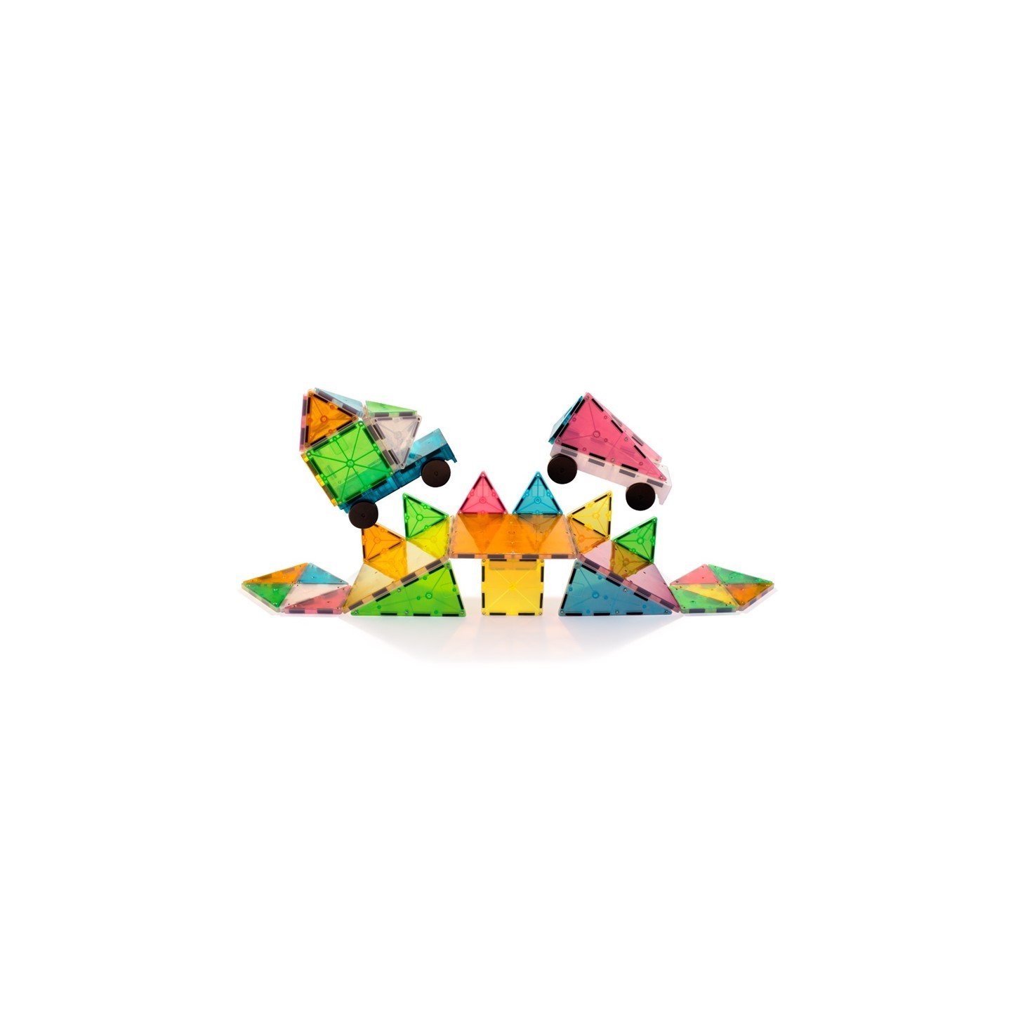 MAGNA-TILES Grand Prix Set 50 Piezas