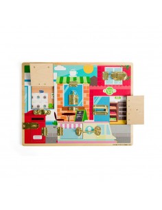 Tablero de Cerraduras Montessori 2