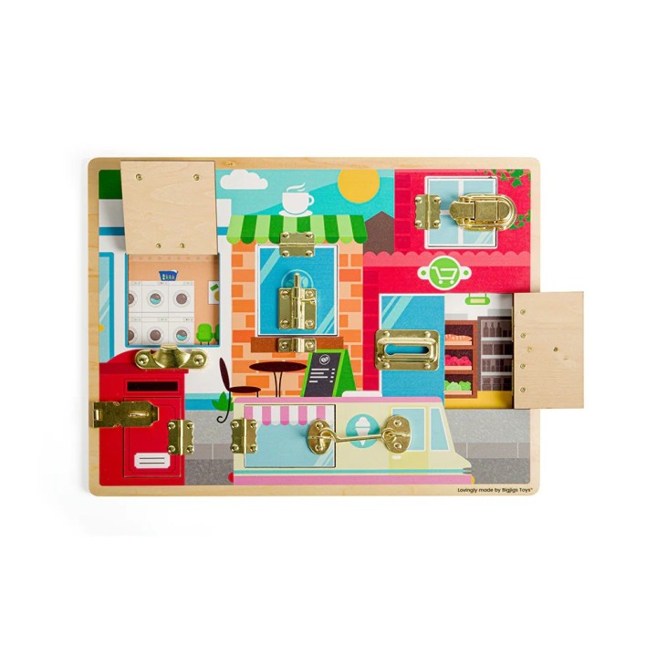 Tablero de Cerraduras Montessori