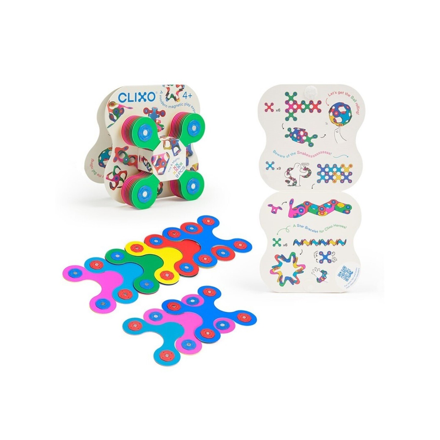 Clixo Tiny & Mighty Minipack 9 Piezas