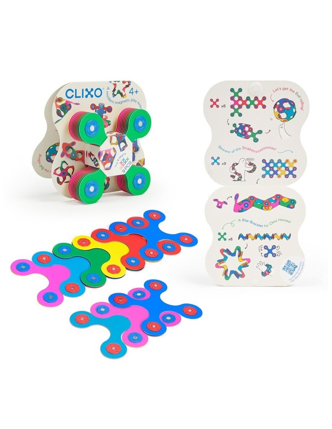 Clixo Tiny & Mighty Minipack 9 Piezas