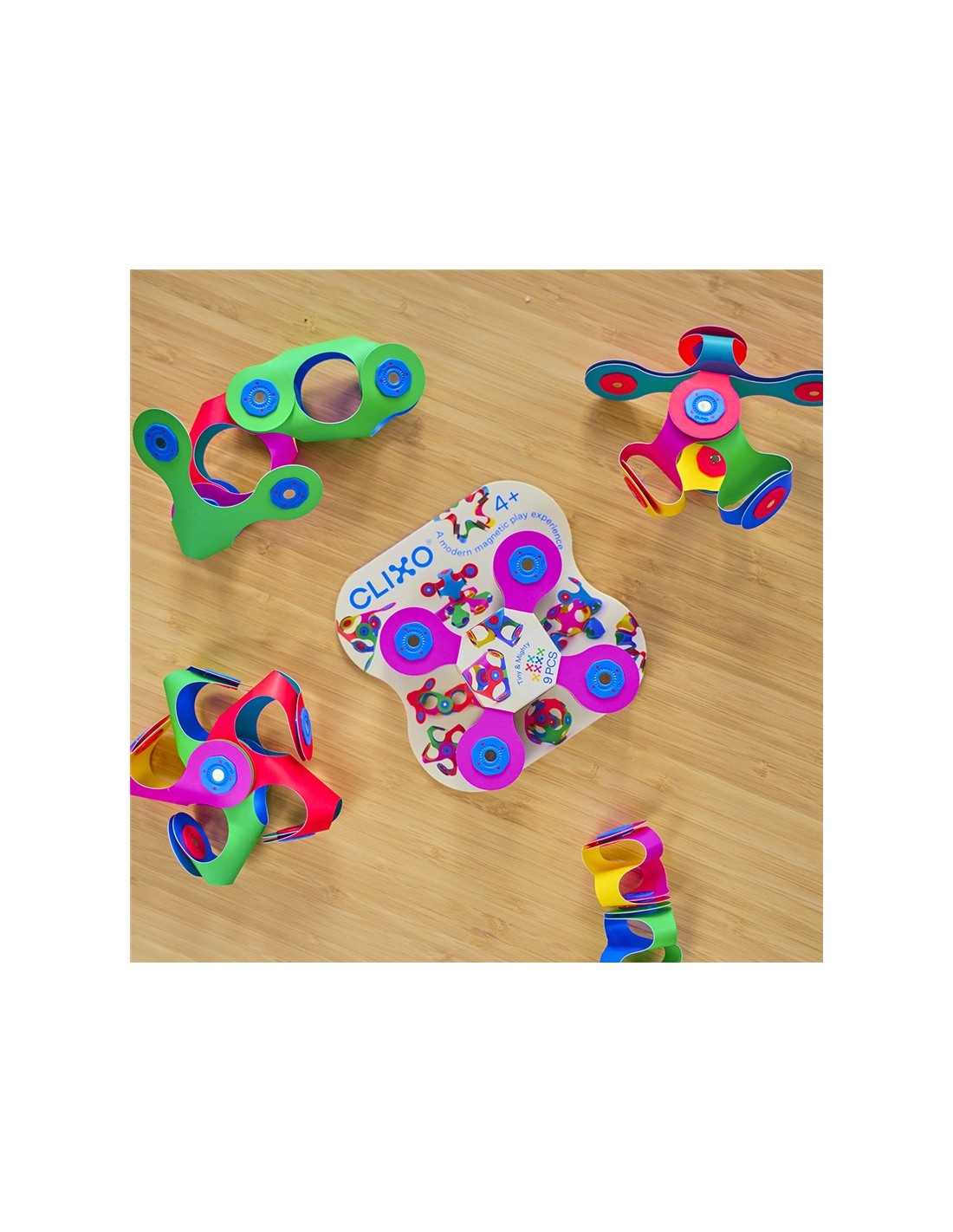 Clixo Tiny & Mighty Minipack 9 Piezas