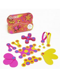 Clixo Crew Pack - Rosa/Amarillo 30 Piezas