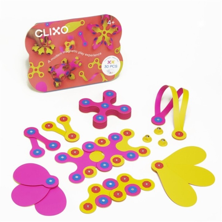 Clixo Crew Pack - Rosa/Amarillo 30 Piezas
