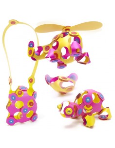 Clixo Crew Pack - Rosa/Amarillo 30 Piezas 2
