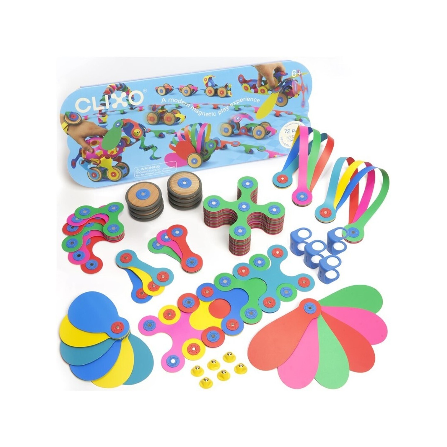 Clixo Wheel Creator Pack 72 Piezas
